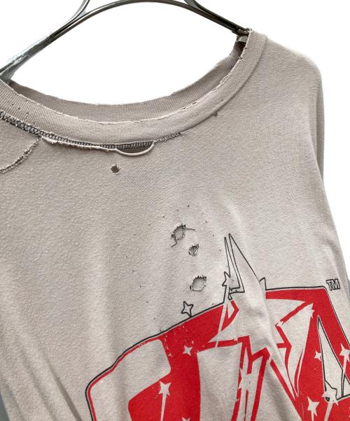 RIVINGTON roi Rebis（リヴィントンロイレヴィス）RIVINGTON roi Rebis (リヴィントンロイレヴィス) 25SS founding Narrative T-shirt ヴィンテージ加工 プリントTシャツ グレー サイズ:SIZE Mの古着・服飾アイテム