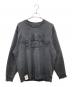 adidas（アディダス）の古着「Long-Sleeve Tee ダメージ加工ロングスリーブカットソー」｜ブラック