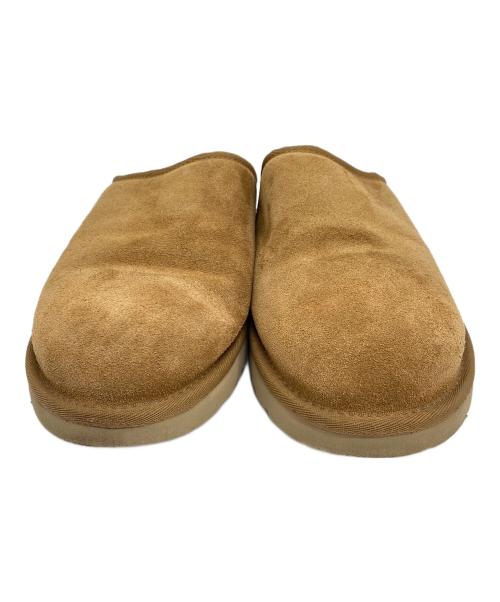 UGG（アグ）UGG (アグ) クラシックスリッポン ブラウン×ベージュ サイズ:28cmの古着・服飾アイテム