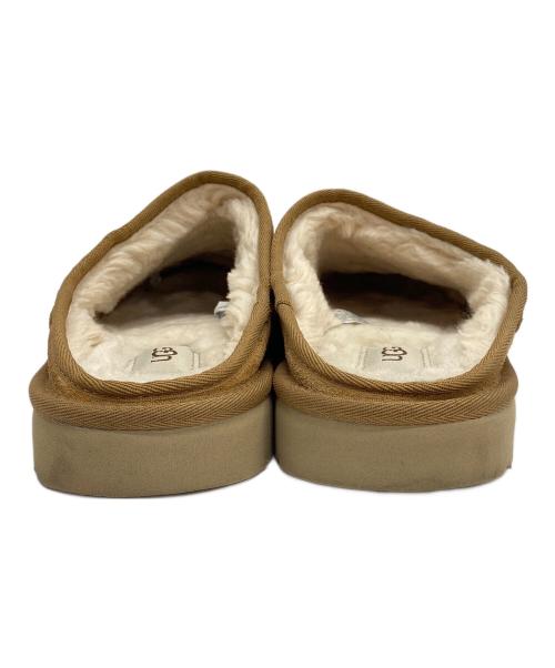 UGG（アグ）UGG (アグ) クラシックスリッポン ブラウン×ベージュ サイズ:28cmの古着・服飾アイテム