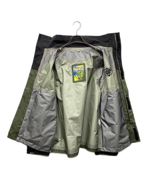 LOEWE（ロエベ）LOEWE (ロエベ) ELN PARKA JACKET マウンテンパーカー ブラック×カーキ サイズ:Mの古着・服飾アイテム