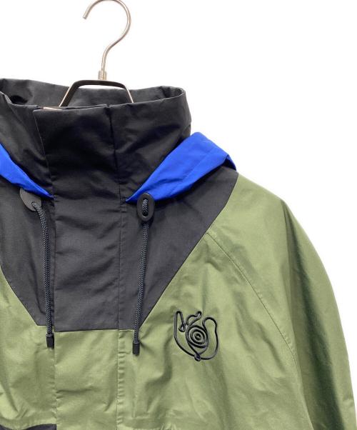 LOEWE（ロエベ）LOEWE (ロエベ) ELN PARKA JACKET マウンテンパーカー ブラック×カーキ サイズ:Mの古着・服飾アイテム