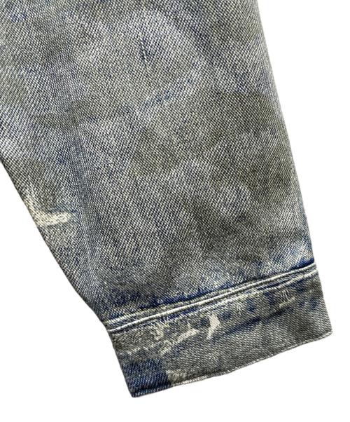 TOLQ（トルク）TOLQ (トルク) ACORN 別注 1950's Type2 Denim Jacket 転写ジャケット ブルー サイズ:4の古着・服飾アイテム