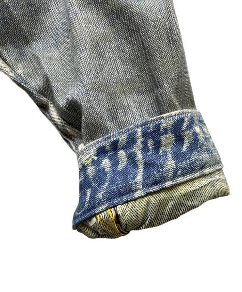 TOLQ（トルク）TOLQ (トルク) ACORN 別注 1950's Type2 Denim Jacket 転写ジャケット ブルー サイズ:4の古着・服飾アイテム