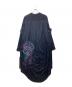 Sise (シセ) ロングシャツ ネイビー×カーキ サイズ:2：8000円
