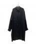 YOHJI YAMAMOTO（ヨウジヤマモト）の古着「16SS 裁ち切りタックデザインロングテンセルシャツ」｜ブラック