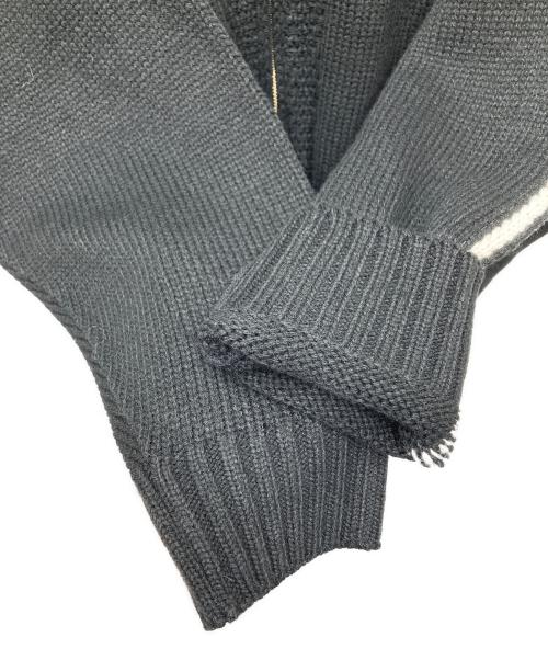 Sise（シセ）Sise (シセ) Knit Balloon Blouson ニット バルーン ブルゾン ジャケット ブラック サイズ:1の古着・服飾アイテム