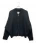 Sise（シセ）の古着「Knit Balloon Blouson ニット バルーン ブルゾン ジャケット」｜ブラック