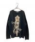 YOHJI YAMAMOTO（ヨウジヤマモト）の古着「16AW CORPORATE MOTHER FUCKERS ロングスリーブカットソー」｜ブラック