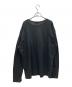 YOHJI YAMAMOTO (ヨウジヤマモト) 16AW CORPORATE MOTHER FUCKERS ロングスリーブカットソー ブラック サイズ:3：19000円