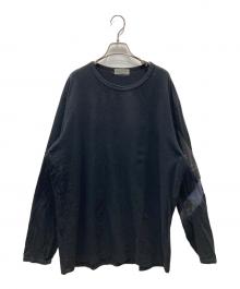 YOHJI YAMAMOTO（ヨウジヤマモト）の古着「ロングスリーブカットソー」｜ブラック