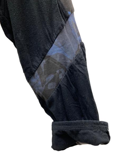 YOHJI YAMAMOTO（ヨウジヤマモト）YOHJI YAMAMOTO (ヨウジヤマモト) ロングスリーブカットソー ブラック サイズ:3の古着・服飾アイテム