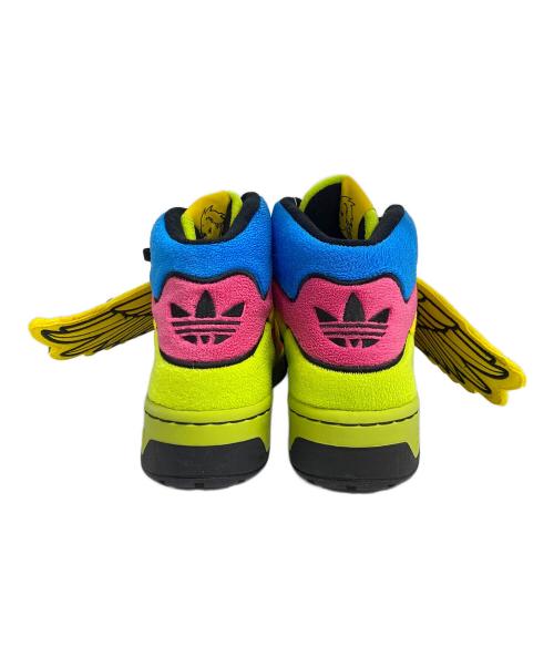 adidas（アディダス）adidas (アディダス) JEREMY SCOTT (ジェレミー スコット) ハイカットスニーカー マルチカラー サイズ:SIZE 26.5の古着・服飾アイテム
