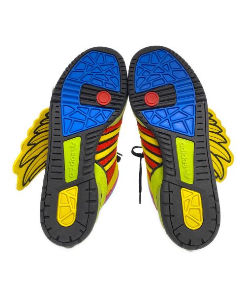 adidas（アディダス）adidas (アディダス) JEREMY SCOTT (ジェレミー スコット) ハイカットスニーカー マルチカラー サイズ:SIZE 26.5の古着・服飾アイテム