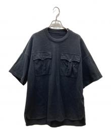 JIL SANDER（ジルサンダー）の古着「POCKET DETAIL TEE ポケットTシャツ」｜ブラック