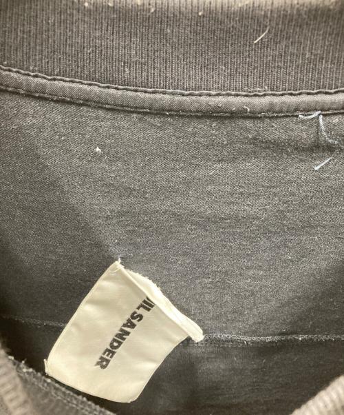 JIL SANDER（ジルサンダー）JIL SANDER (ジルサンダー) POCKET DETAIL TEE ポケットTシャツ ブラック サイズ:Sの古着・服飾アイテム