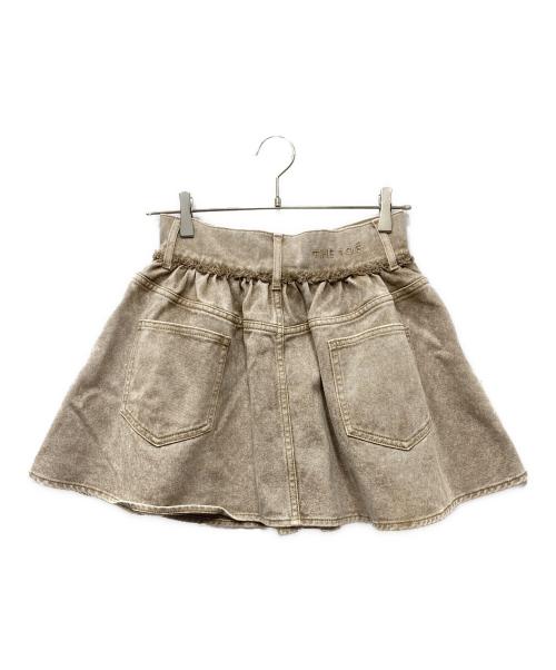 THE TOE（ザ・トゥー）THE TOE (ザ・トゥー) olympia denim skirt オリンピアデニムスカート ブラウン サイズ:S 未使用品の古着・服飾アイテム