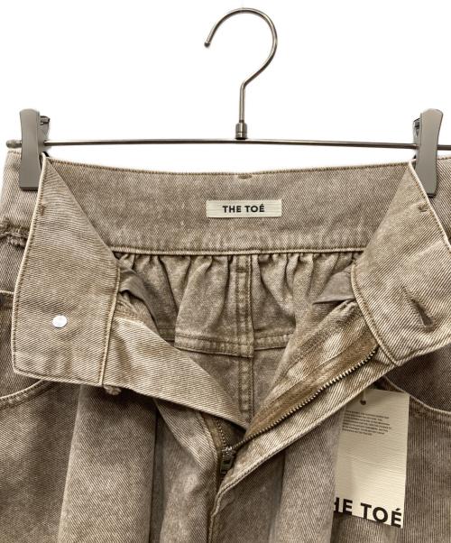 THE TOE（ザ・トゥー）THE TOE (ザ・トゥー) olympia denim skirt オリンピアデニムスカート ブラウン サイズ:S 未使用品の古着・服飾アイテム