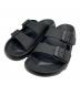 BIRKENSTOCK（ビルケンシュトック）の古着「Mogami Terra Strealth 2-Strap サンダル」｜ブラック