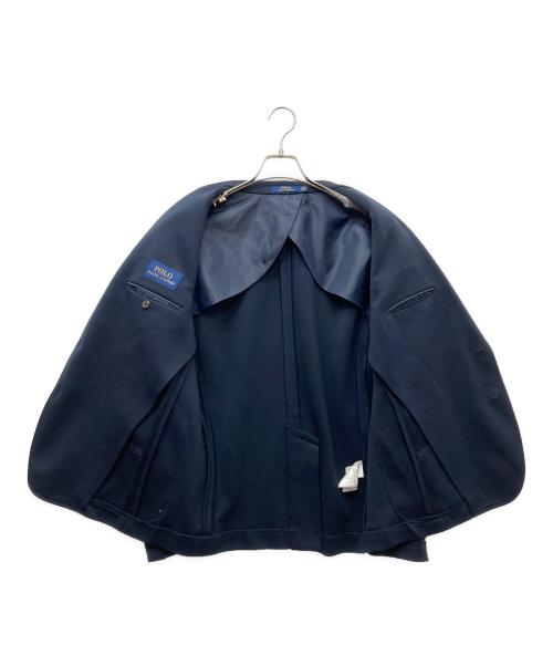 POLO RALPH LAUREN（ポロ・ラルフローレン）POLO RALPH LAUREN (ポロ・ラルフローレン) 金釦ブレザー 2B ストレッチ テーラードジャケット ネイビー サイズ:42Sの古着・服飾アイテム