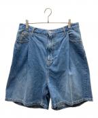 uru tokyoウル トーキョー）の古着「DENIM SHORTS デニムハーフパンツ」｜ブルー
