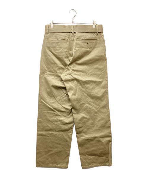 sacai（サカイ）sacai (サカイ) 25AW cotton chino pants コットンチノパンツ ベージュ サイズ:2の古着・服飾アイテム