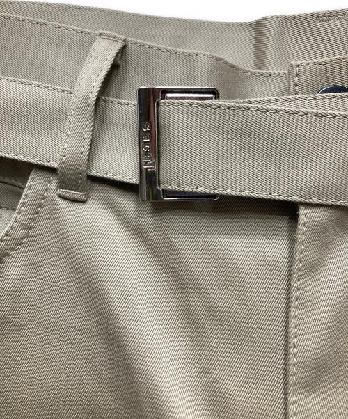 sacai（サカイ）sacai (サカイ) 25AW cotton chino pants コットンチノパンツ ベージュ サイズ:2の古着・服飾アイテム