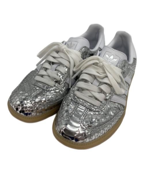 adidas  IH9016（アディダス）adidas  IH9016 (アディダス) SAMBA サンバ シルバー×ホワイト サイズ:23.5の古着・服飾アイテム