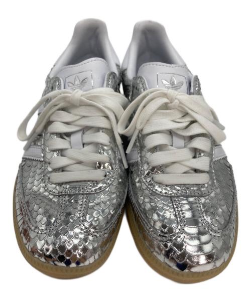 adidas  IH9016（アディダス）adidas  IH9016 (アディダス) SAMBA サンバ シルバー×ホワイト サイズ:23.5の古着・服飾アイテム