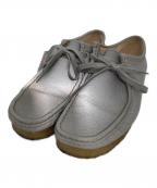 SUPREME×CLARKSシュプリーム×クラークス）の古着「Reflective Wallabee リフレクター ワラビーシューズ」｜グレー