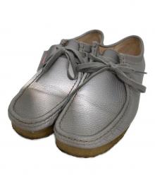 SUPREME×CLARKS（シュプリーム×クラークス）の古着「Reflective Wallabee リフレクター ワラビーシューズ」｜グレー