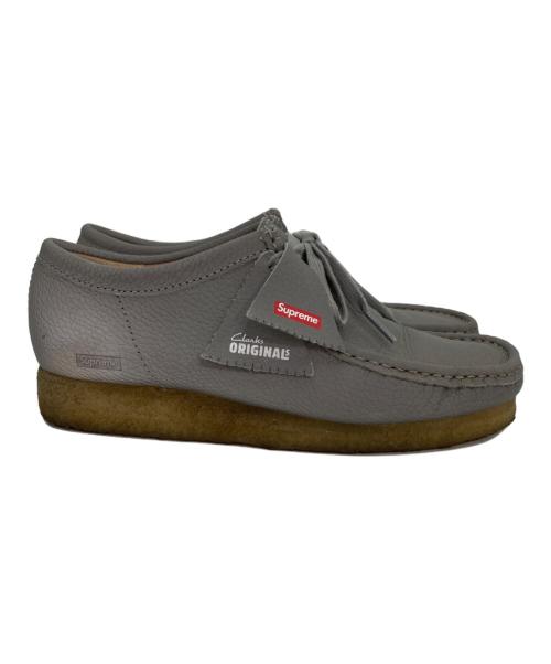 SUPREME（シュプリーム）SUPREME (シュプリーム) CLARKS (クラークス) Reflective Wallabee リフレクター ワラビーシューズ グレー サイズ:UK5 1/2の古着・服飾アイテム