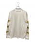 Story mfg (ストーリーエムエフジー) Bloom at your own pace ロングスリーブカットソー アイボリー×イエロー サイズ:SIZE L：13000円