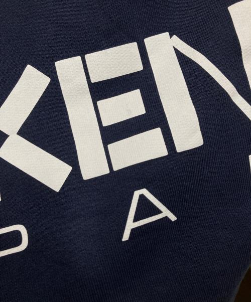 KENZO（ケンゾー）KENZO (ケンゾー) Boke Flower Sweatshirts プリントスウェット ネイビー×レッド サイズ:XLの古着・服飾アイテム