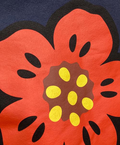 KENZO（ケンゾー）KENZO (ケンゾー) Boke Flower Sweatshirts プリントスウェット ネイビー×レッド サイズ:XLの古着・服飾アイテム