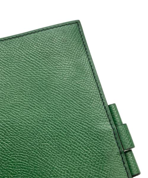 HERMES（エルメス）HERMES (エルメス) アジェンダ ビジョン 手帳カバー グリーンの古着・服飾アイテム