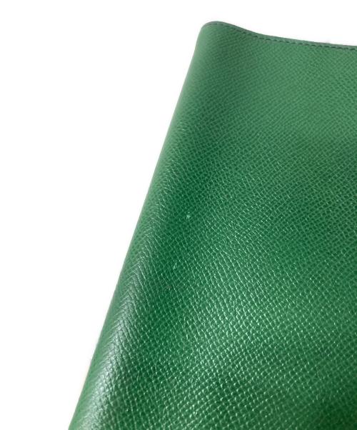 HERMES（エルメス）HERMES (エルメス) アジェンダ ビジョン 手帳カバー グリーンの古着・服飾アイテム