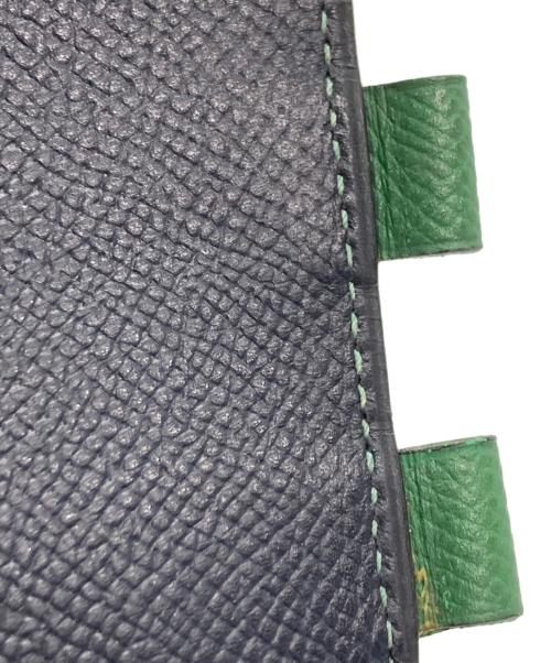 HERMES（エルメス）HERMES (エルメス) アジェンダ ビジョン 手帳カバー グリーンの古着・服飾アイテム