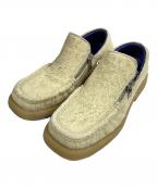 BURBERRYバーバリー）の古着「Chance Suede Loafers ローファー」｜ベージュ