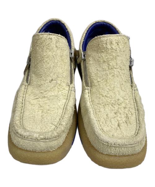BURBERRY（バーバリー）BURBERRY (バーバリー) Chance Suede Loafers ローファー ベージュ サイズ:SIZE 42の古着・服飾アイテム