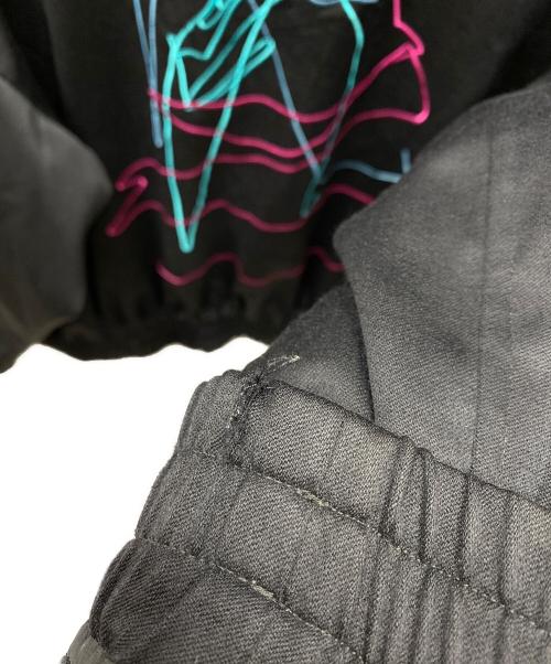 Sise（シセ）Sise (シセ) ウールバルーンブルゾン ブラック サイズ:1の古着・服飾アイテム