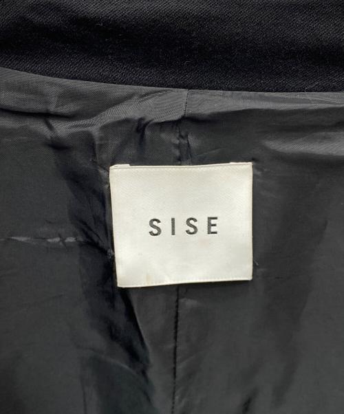 Sise（シセ）Sise (シセ) ウールバルーンブルゾン ブラック サイズ:1の古着・服飾アイテム