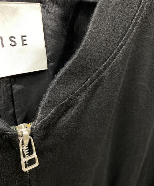Sise（シセ）Sise (シセ) ウールバルーンブルゾン ブラック サイズ:1の古着・服飾アイテム