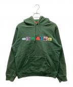 SUPREMEシュプリーム）の古着「Bless Hooded Sweatshirt パーカー」｜グリーン