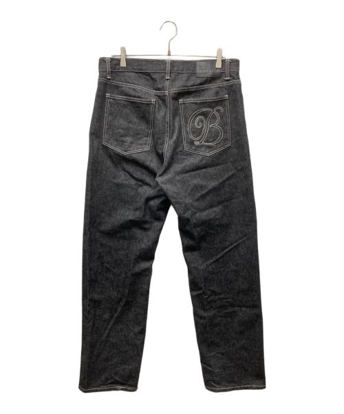 BlackEyePatch（ブラックアイパッチ）BlackEyePatch (ブラックアイパッチ) EMBLEM BAGGY JEANS デニムパンツ ブラック サイズ:34の古着・服飾アイテム