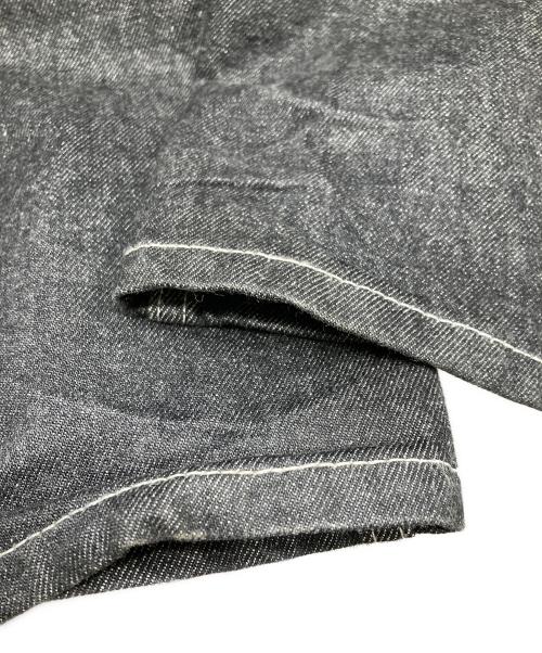BlackEyePatch（ブラックアイパッチ）BlackEyePatch (ブラックアイパッチ) EMBLEM BAGGY JEANS デニムパンツ ブラック サイズ:34の古着・服飾アイテム