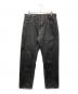 BlackEyePatch（ブラックアイパッチ）の古着「EMBLEM BAGGY JEANS デニムパンツ」｜ブラック