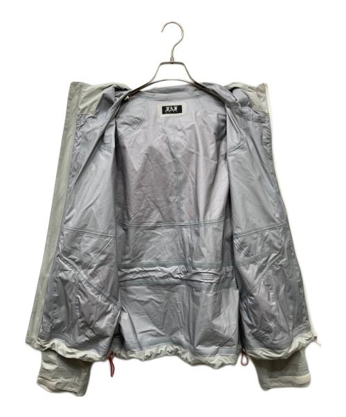 FAF（エフエーエフ）FAF (エフエーエフ) トラックジャケット グレー×レッド サイズ:2の古着・服飾アイテム