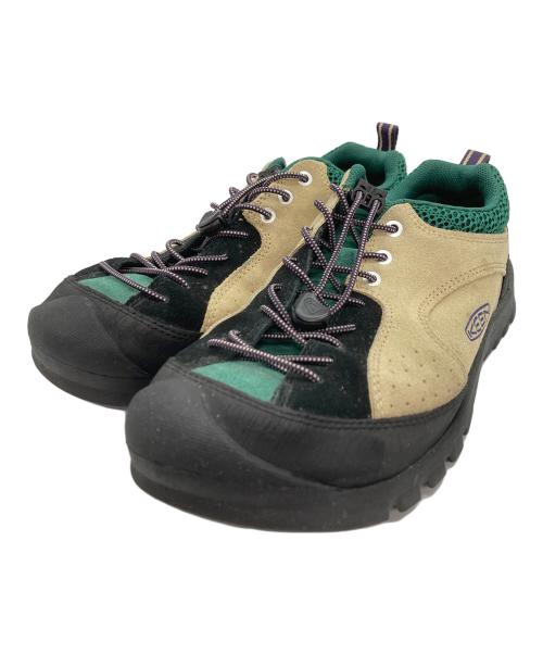 KEEN（キーン）KEEN (キーン) JASPER ROCKS ジャスパーロックス スニーカー ベージュ×ブラック×グリーン サイズ:SIZE 28.5の古着・服飾アイテム