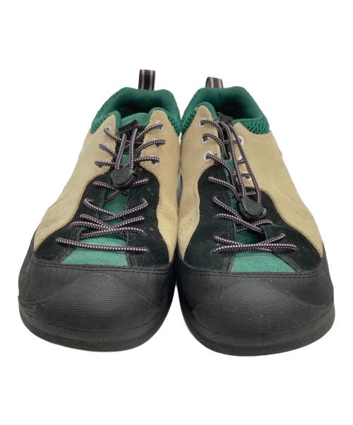 KEEN（キーン）KEEN (キーン) JASPER ROCKS ジャスパーロックス スニーカー ベージュ×ブラック×グリーン サイズ:SIZE 28.5の古着・服飾アイテム